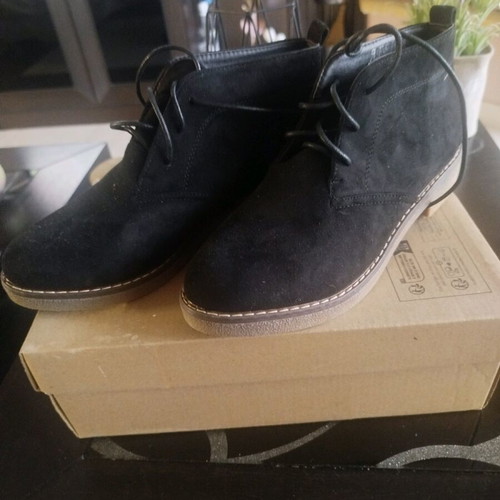 Afeika women's short boots new, size 38, black leather