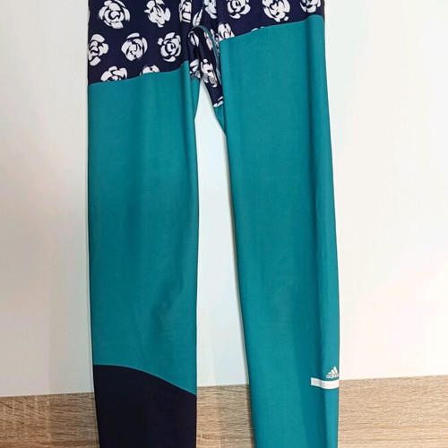 Adidas x Stella McCartney leggings XS like new with floral design