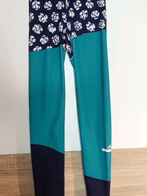 Adidas x Stella McCartney leggings XS like new with floral design