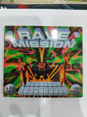 RAVE MISSION 2 CD set like new