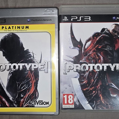Prototype 1 & 2 PlayStation 3 games