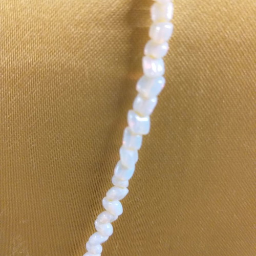 Short necklace with ivory stones used, 1960s from Sudan