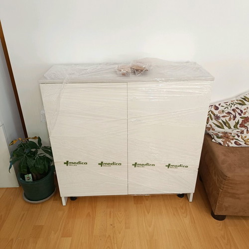 Floor cabinet new 90x90x30 MDF with solid pine handles