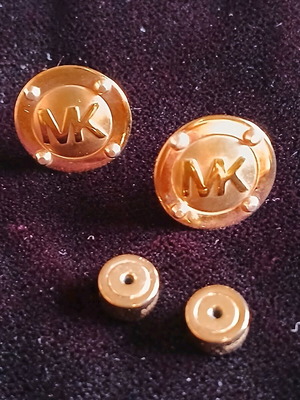 Michael Kors γυναικεία σκουλαρίκια Heritage χρυσαφί σαν καινούργια