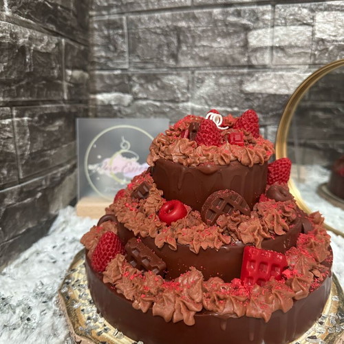 Chocolate wax cake new 3kg