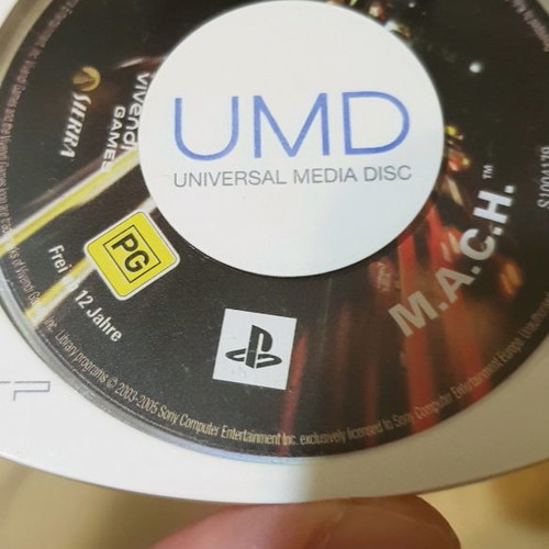 M.A.C.H game for PSP used