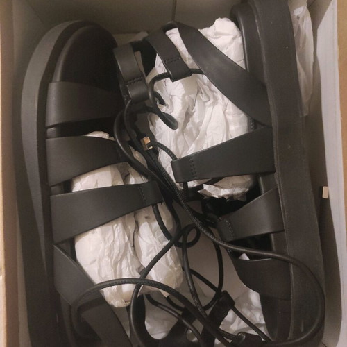 Artemis sandals new, size 39, black Attrattivo