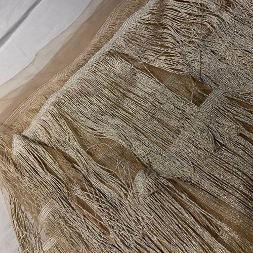 Silk kimono Dolce Domenica like new, beige and gold