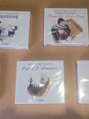 5 CD collections new, various music genres