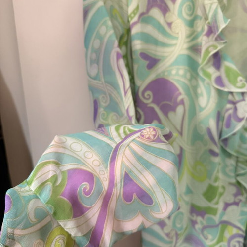 Mango dress green, like new, size XS