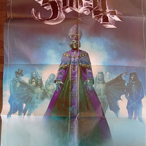 Metal Hammer Double-Sided Band Poster like new