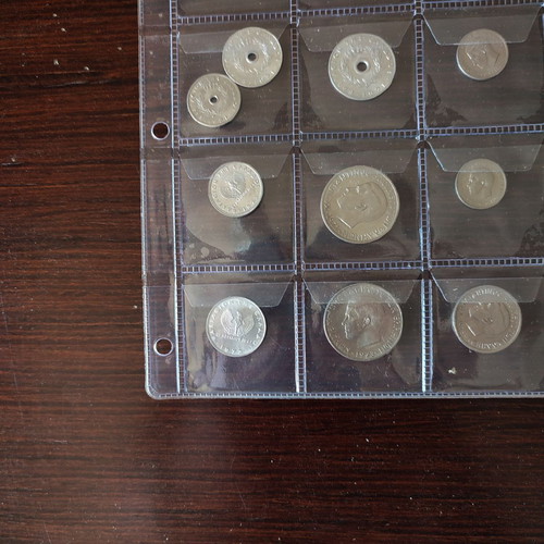 Coins of King Constantine II used, 31 pieces from 1966-1973