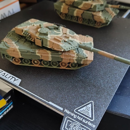 Greek Army vehicles scale 1/72 3D printed models, camouflage colors