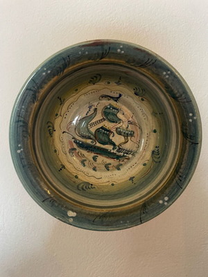 Decorative plates like new, set of 2 pieces