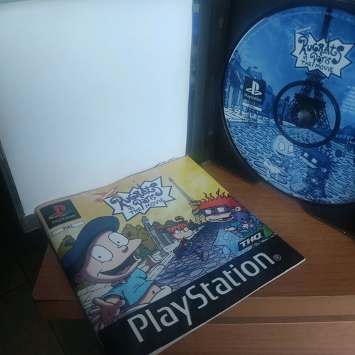Rugrats in Paris The Movie PS1 game like new, adventure