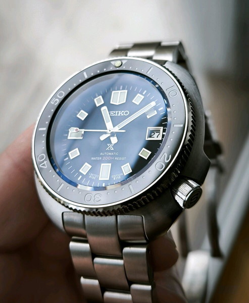 Seiko Mod 6105 Captain Willard Stainless steel 44mm. NH35 Automatic watch