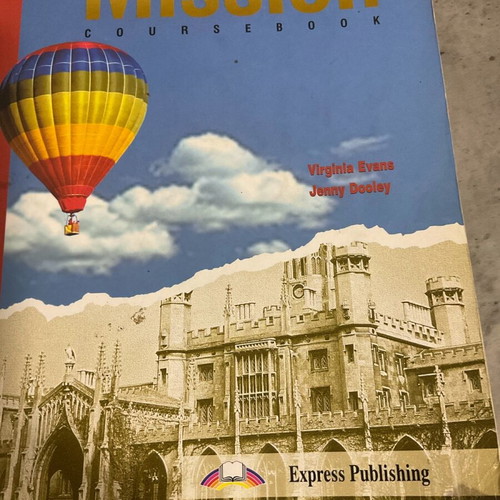 Mission course book English learning book used