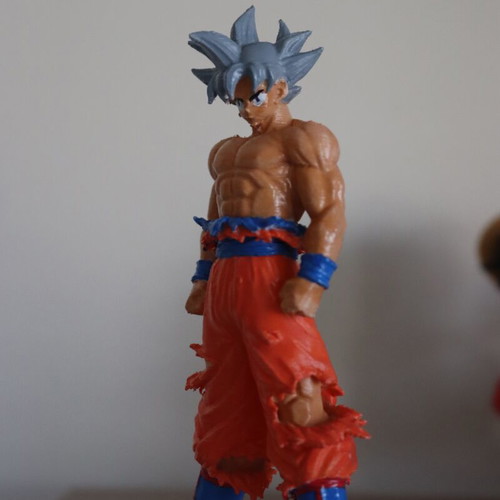 Goku Dragon Ball 3D printed figure like new, PLA eco-friendly filament