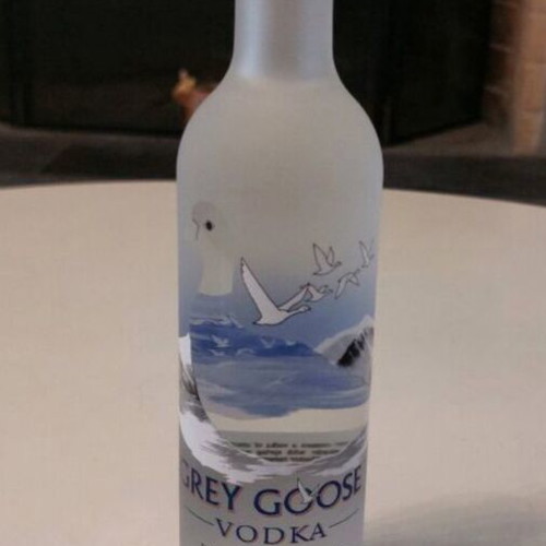 Grey Goose Vodka 200ml sealed collectible bottle