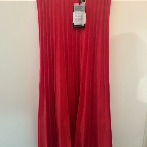 Lynne lurex skirt new with tag, red and orange