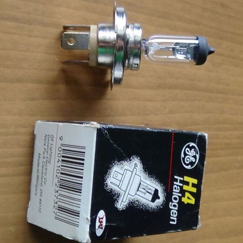 General Electric H4 halogen car bulb new