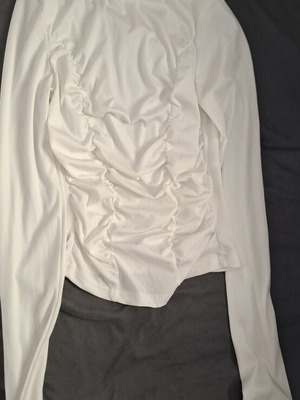 Shein white blouse size S new