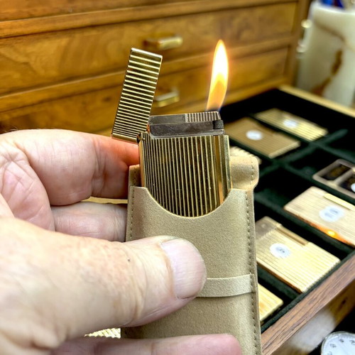 DuPont N23 Slim Gold Lighter like new