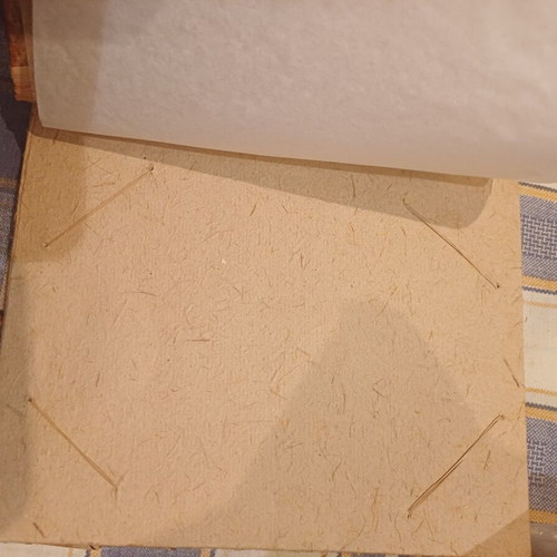Handmade Corfu Photo Album from Natural Materials, New