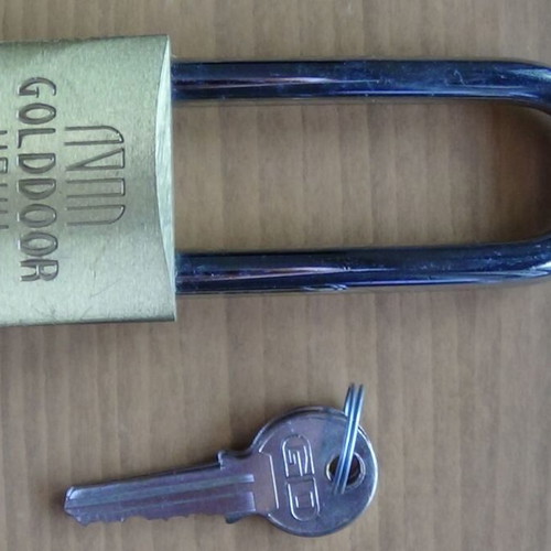 Golddoor Heavy-Duty Long-Shackle Padlock No50 like new