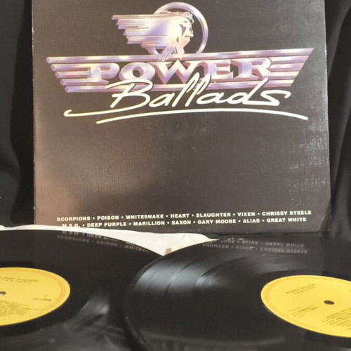 Power Ballads vinyl record used, good condition