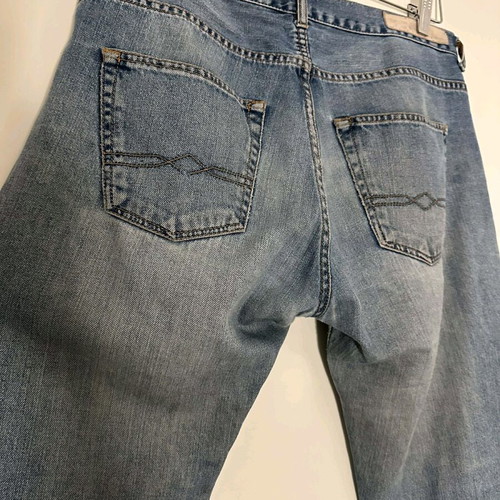 Zara Man men's ripped jeans like new, size 42 blue