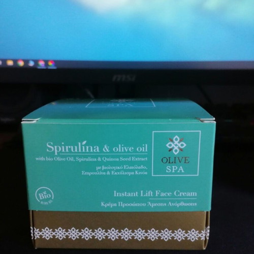 Olive Spa Spirulina & Olive Oil Instant Lift Face Cream new