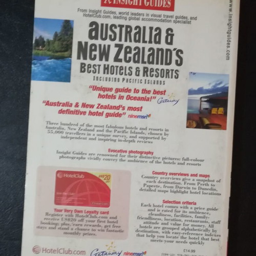 Australia and New Zealand's Best Hotels and Resorts used book