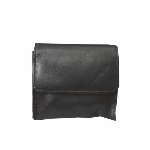Over Top leather tobacco pouch black new