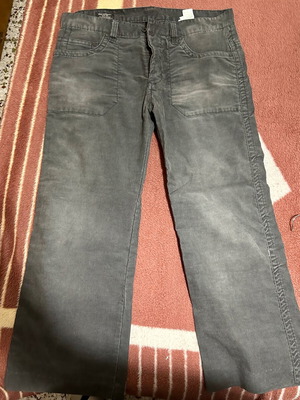 Xdyie corduroy pants new, gray, size 38