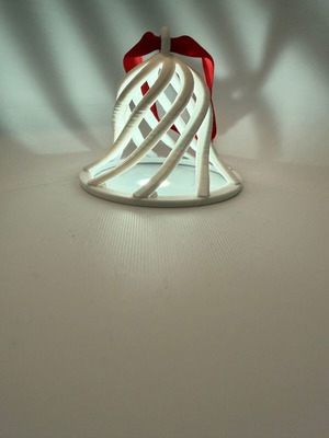 Χριστουγεννιάτικο στολίδι δέντρου 3D printed spiral καινούργιο, σετ 3 τεμαχίων