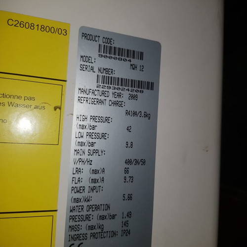 Heat pump like new, professional, with 2 air conditioners