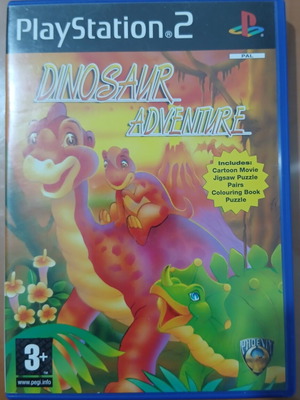 Dinosaur Adventure PS2 game used, puzzle strategy