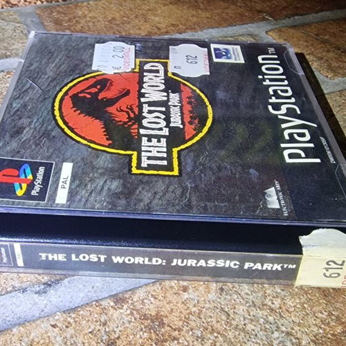 Jurassic Park The Lost World PlayStation 1 game used, English complete