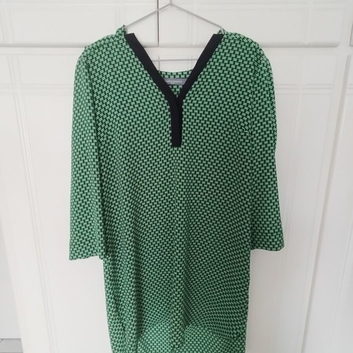 Sandro Ferrone green dress like new, medium/large