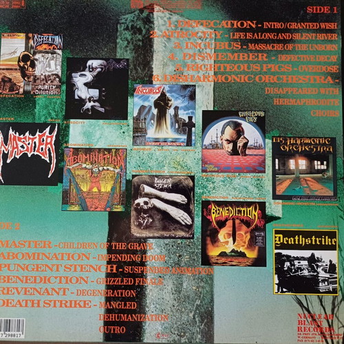 Death Is Just The Beginning LP like new, death metal collection
