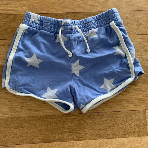 Blue shorts with stars used, size XL kids