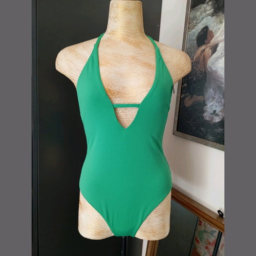 Etam women's swimsuit new, size S/M, green