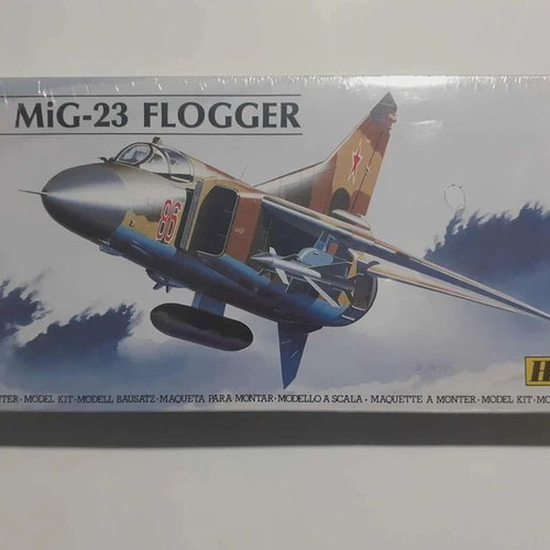 MIG-23 Flogger warplane model kit collectible new sealed