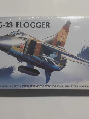 MIG-23 Flogger warplane model kit collectible new sealed