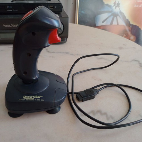 Quick Shot 9-pin Universal Joystick used for Atari and Commodore