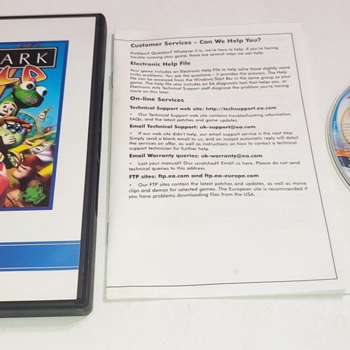 Theme Park World PC game used, simulation