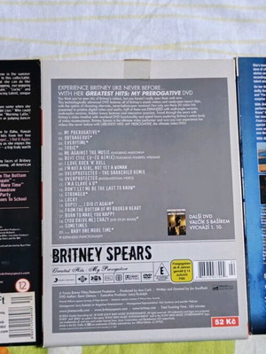 Britney Spears 3 DVD Hungary Edition new, Slim/card folder