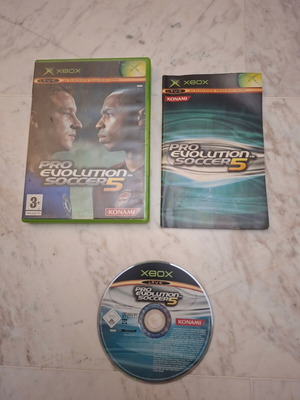 Pro Evolution Soccer 5 for Microsoft Xbox Original used