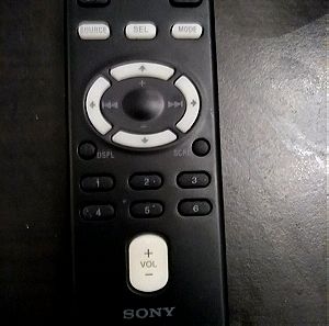 Sony RM-X151 Car Remote control   ( Τηλεκοντρολ για cd player αυτοκινητου, τα μοντελα ειναι γραμμενα κατω )